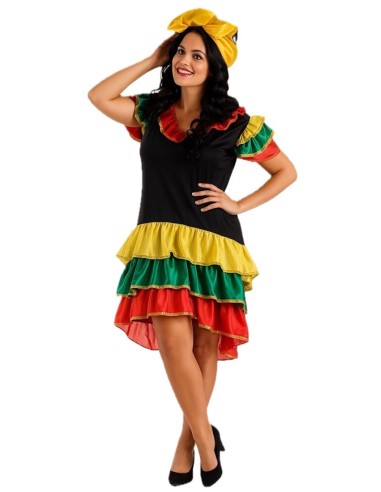 Costume Rumbera Taille M | Costumes pour Adultes Le Roi du Carnaval